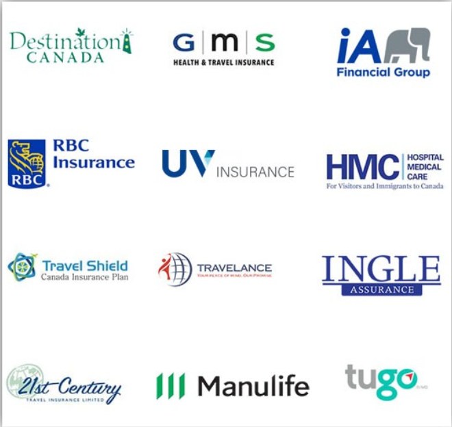 Insurance companies we work with